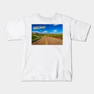 North Dakota Badlands Kids T-Shirt